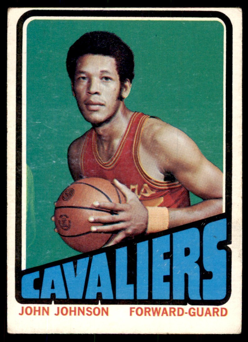 1972-73 Topps Basketball Card John Johnson A Cleveland Cavaliers #43