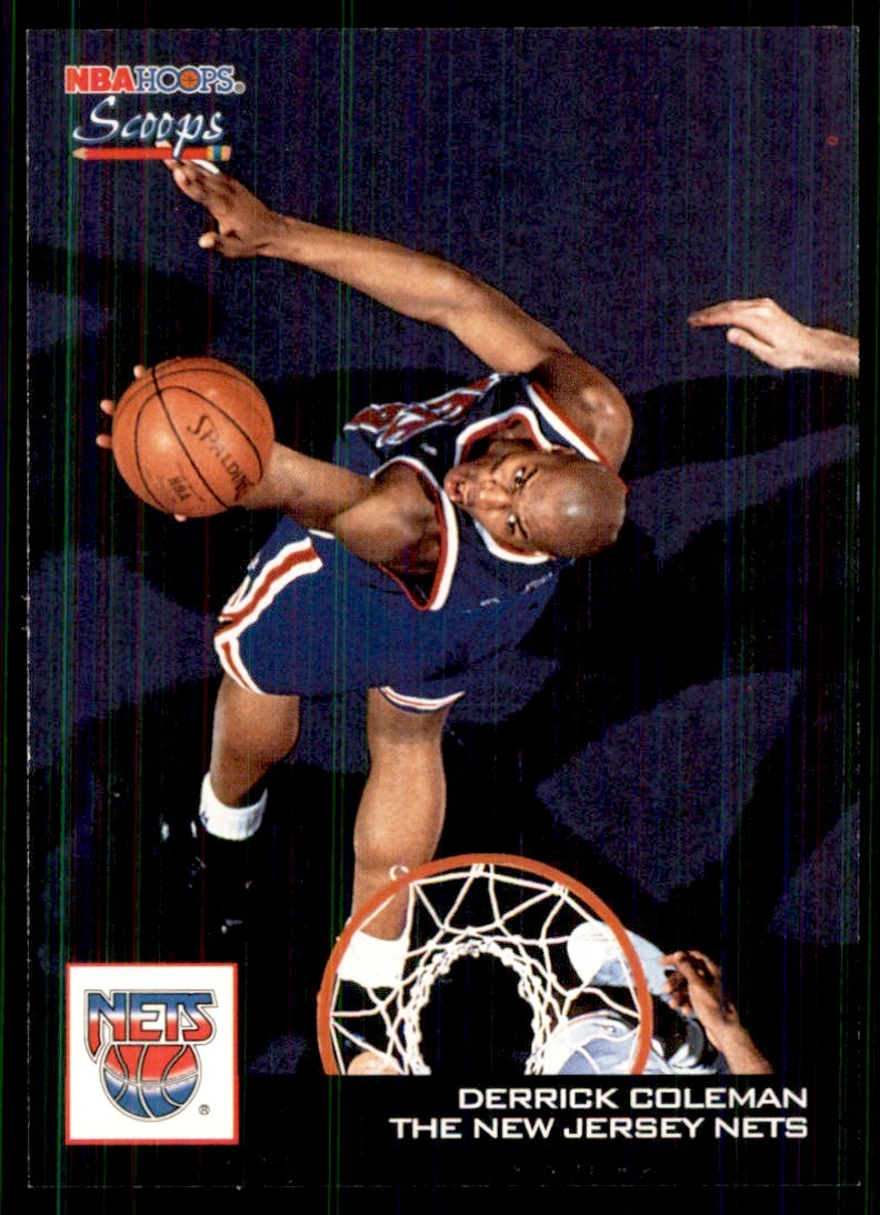 1993-94 NBA Hoops Derrick Coleman Basketball cards #HS17
