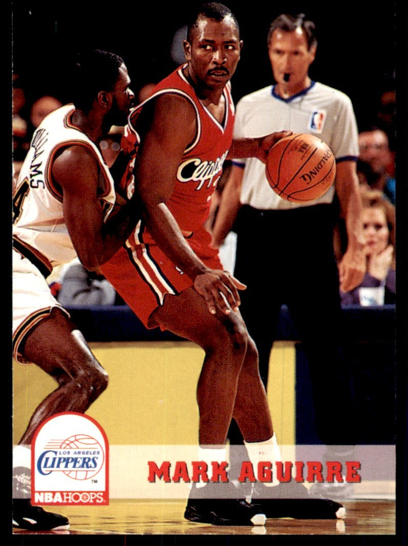 1993-94 NBA Hoops Mark Aguirre Basketball cards #350