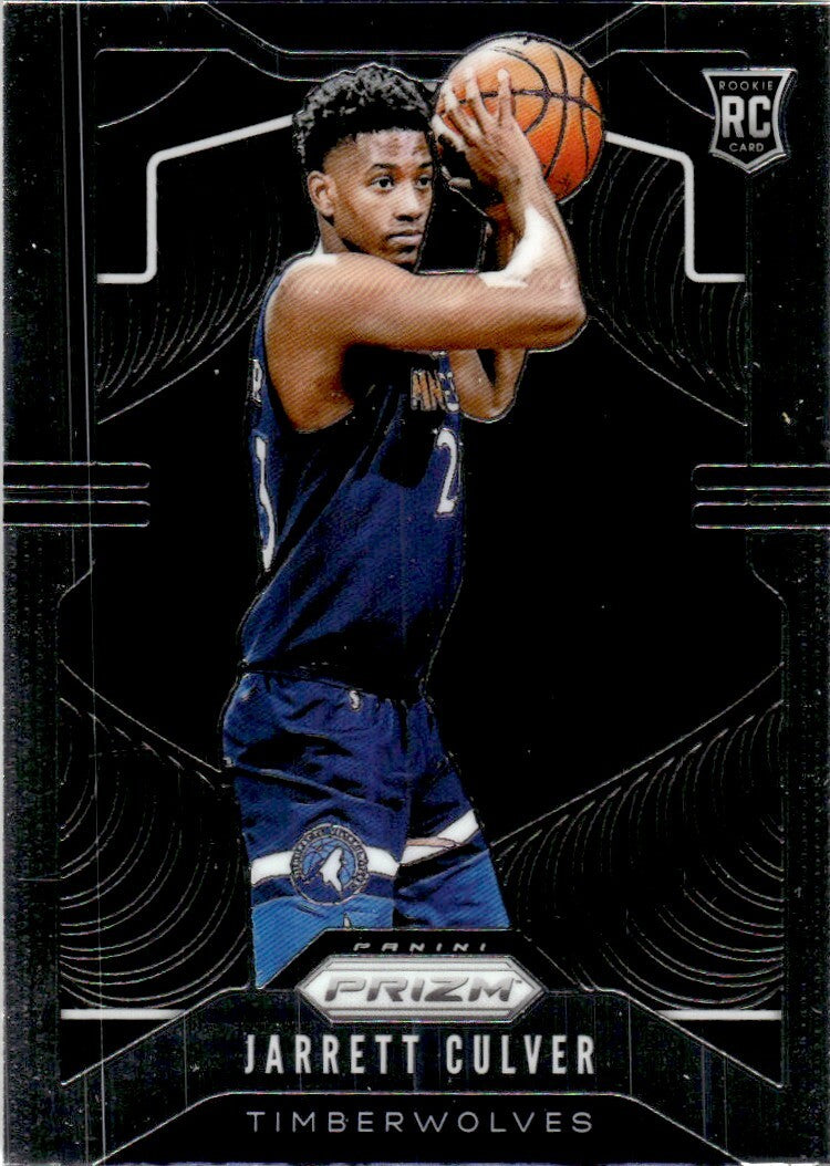 2019-20 Panini Prizm Basketball Card Jarrett Culver Rookie C Minnesota