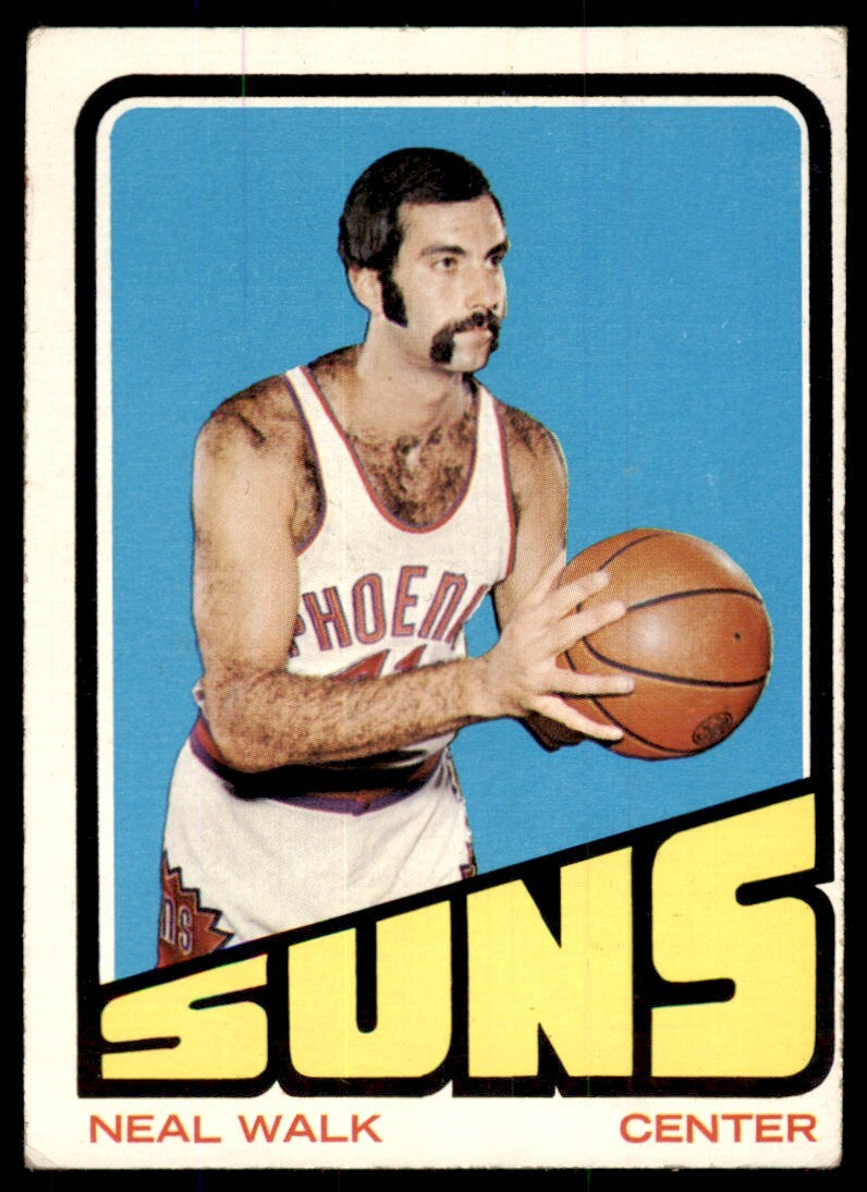 1972-73 Topps Basketball Card Neal Walk Phoenix Suns #82
