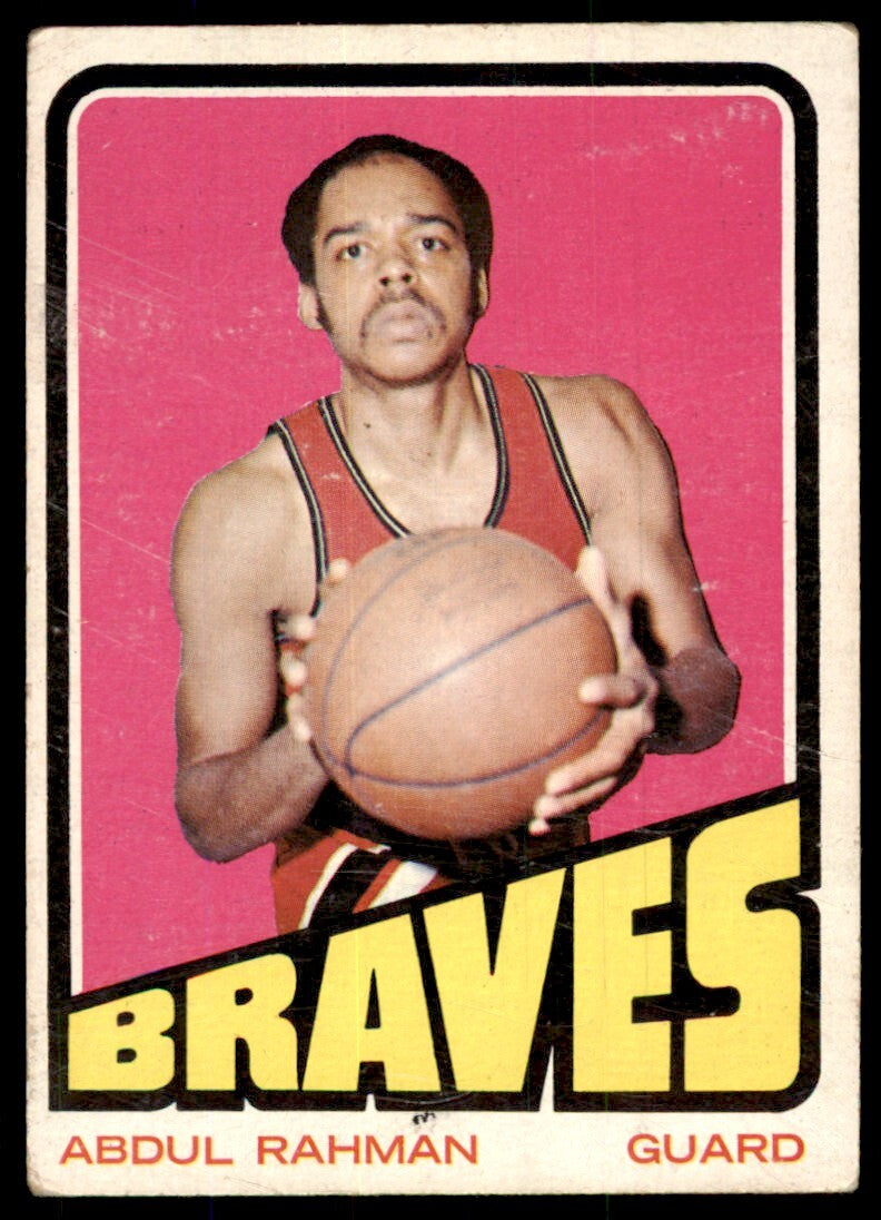 1972-73 Topps Basketball Card Abdul-Rahman B Buffalo Braves #93