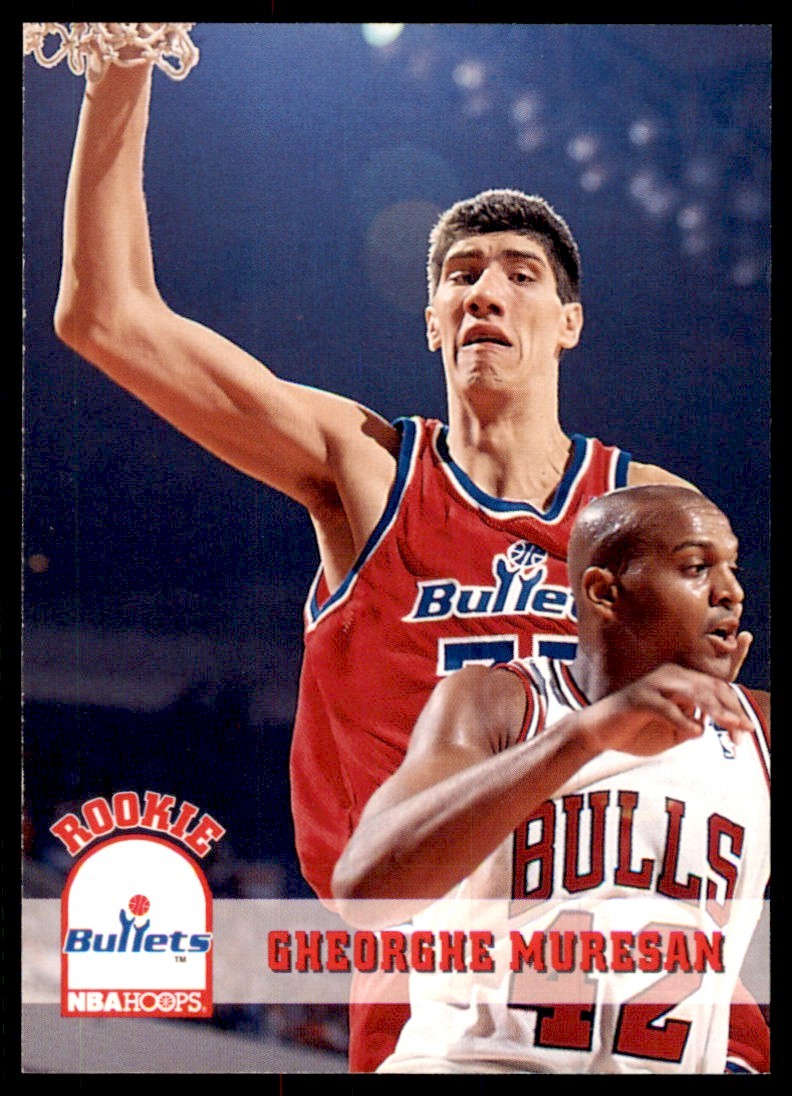 1993-94 Hoops Gheorghe Muresan Basketball Cards #418
