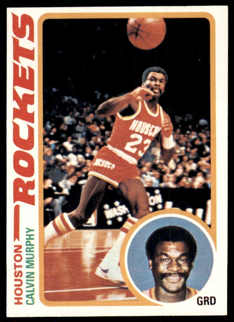 1978-79 Topps Basketball Card Calvin Murphy C Houston Rockets #13