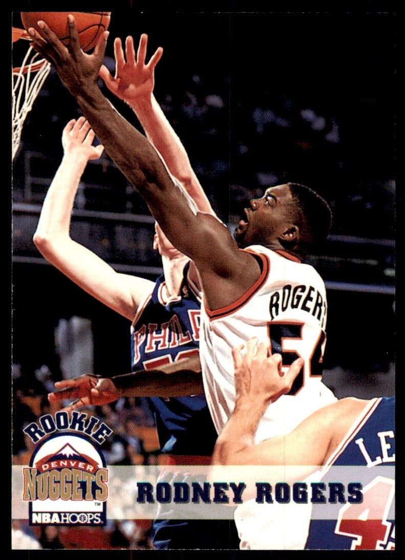 1993-94 Hoops Rodney Rogers Basketball Cards #328