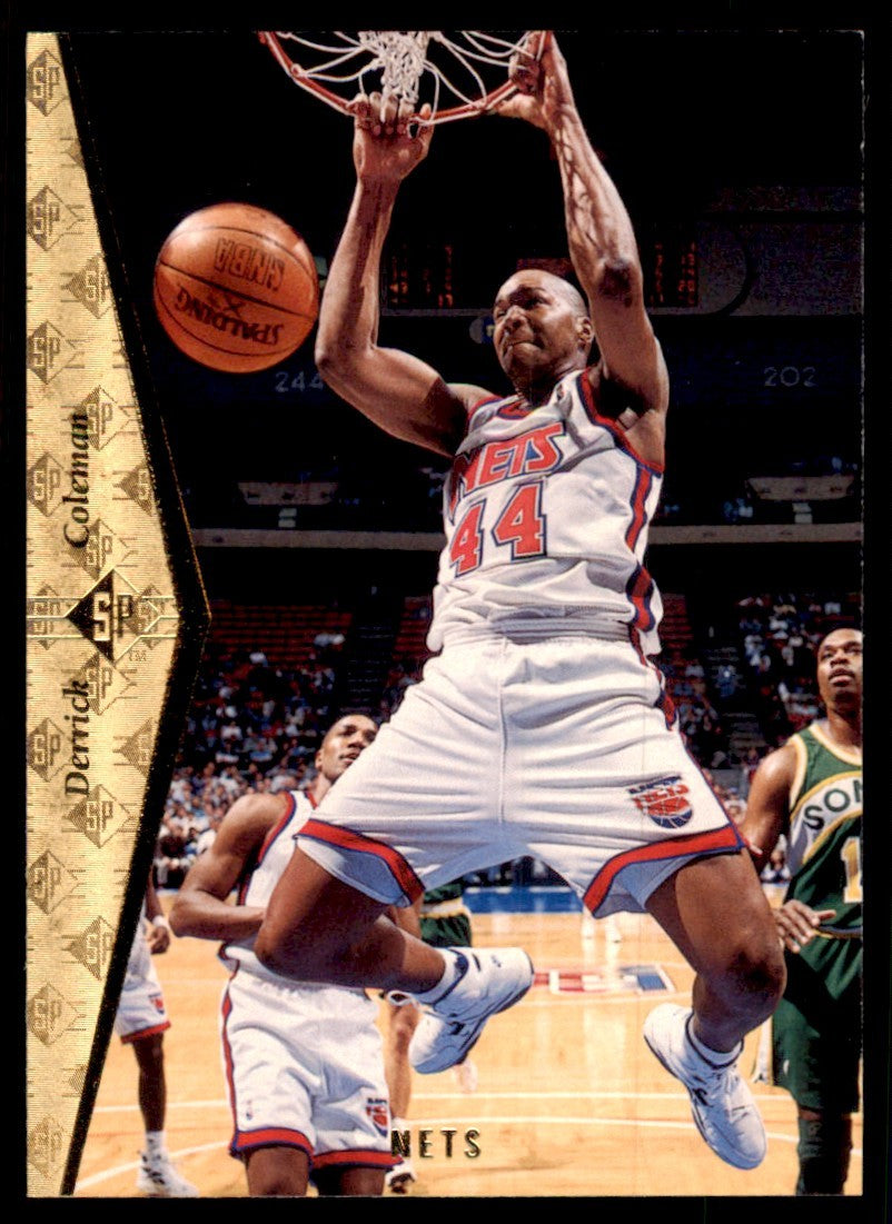 1994-95 Upper Deck SP Derrick Coleman Basketball Cards #111
