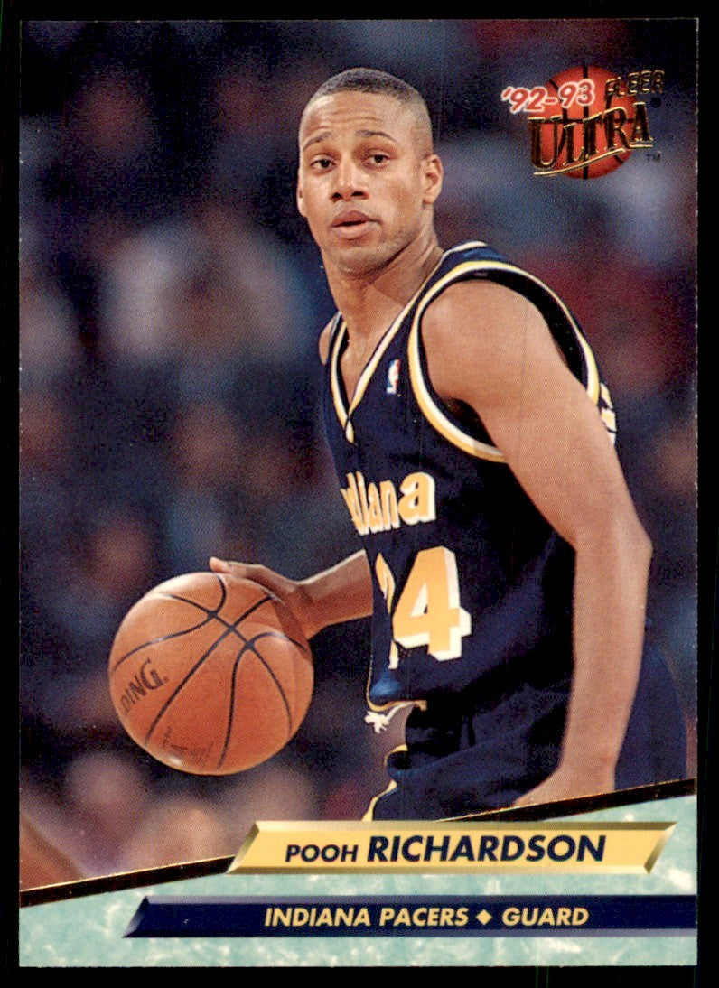 1992-93 Fleer Ultra Cards Pooh Richardson Basketball Cards #276