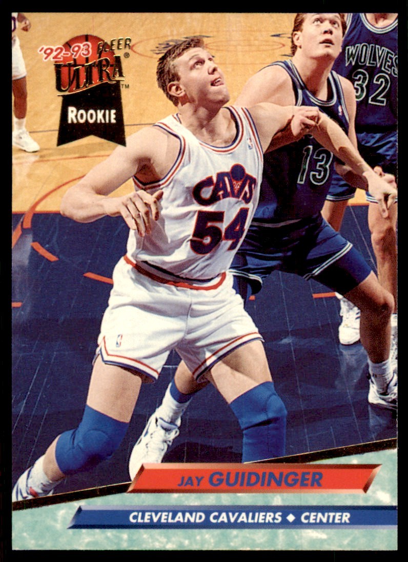 1992-93 Fleer Ultra Cards Jay Guidinger Basketball Cards #240