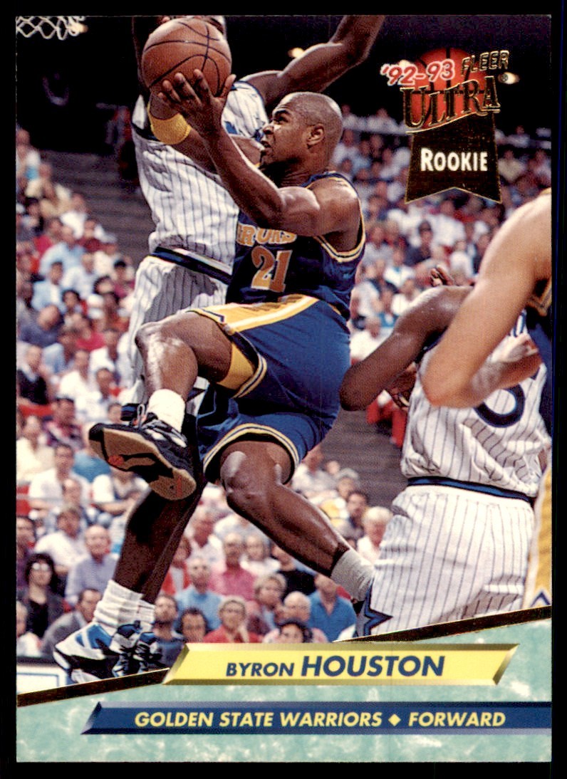 1992-93 Fleer Ultra Cards Byron Houston Basketball Cards #263