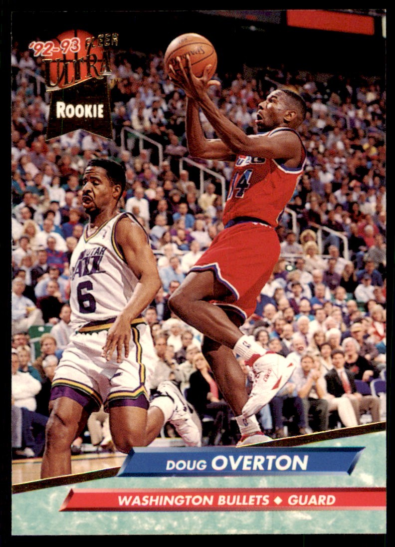 1992-93 Fleer Ultra Cards Doug Overton. Basketball Cards #371