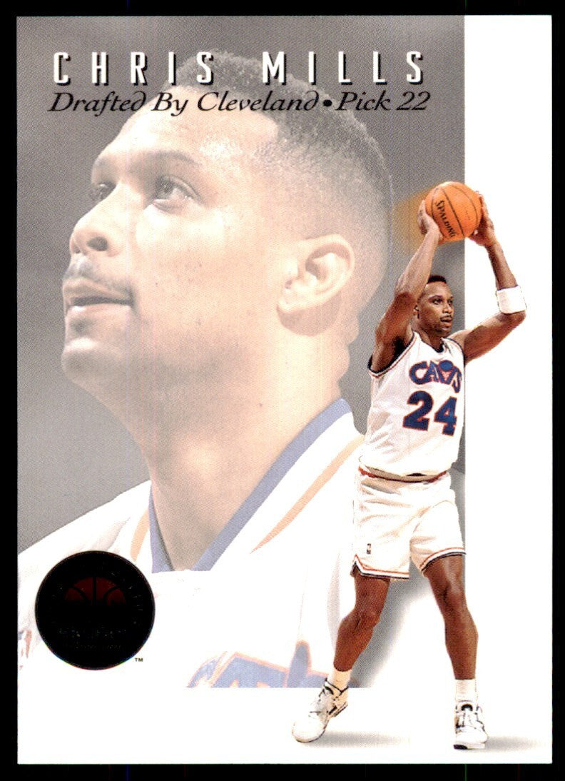 1993-94 SkyBox Basketball Card Chris Mills Cleveland Cavaliers #DP22