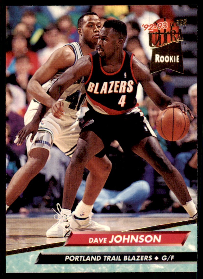 1992-93 Fleer Ultra Cards Dave Johnson Basketball Cards #344