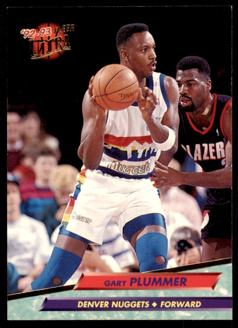 1992-93 Fleer Ultra Cards Gary Plummer Basketball Cards #254