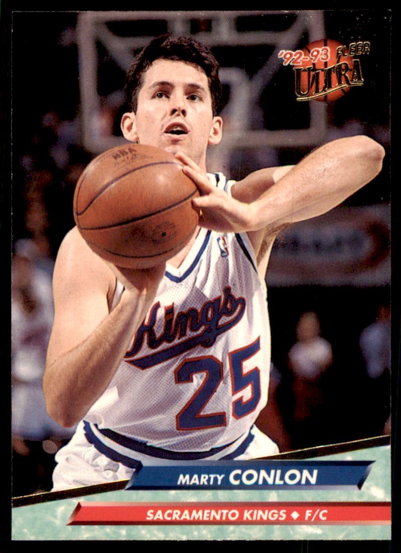 1992-93 Fleer Ultra Cards Marty Conlon Basketball Cards #349