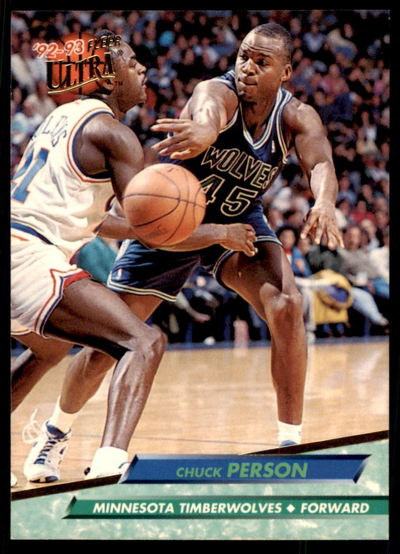 1992-93 Fleer Ultra Chuck Person (102) Basketball Cards #307