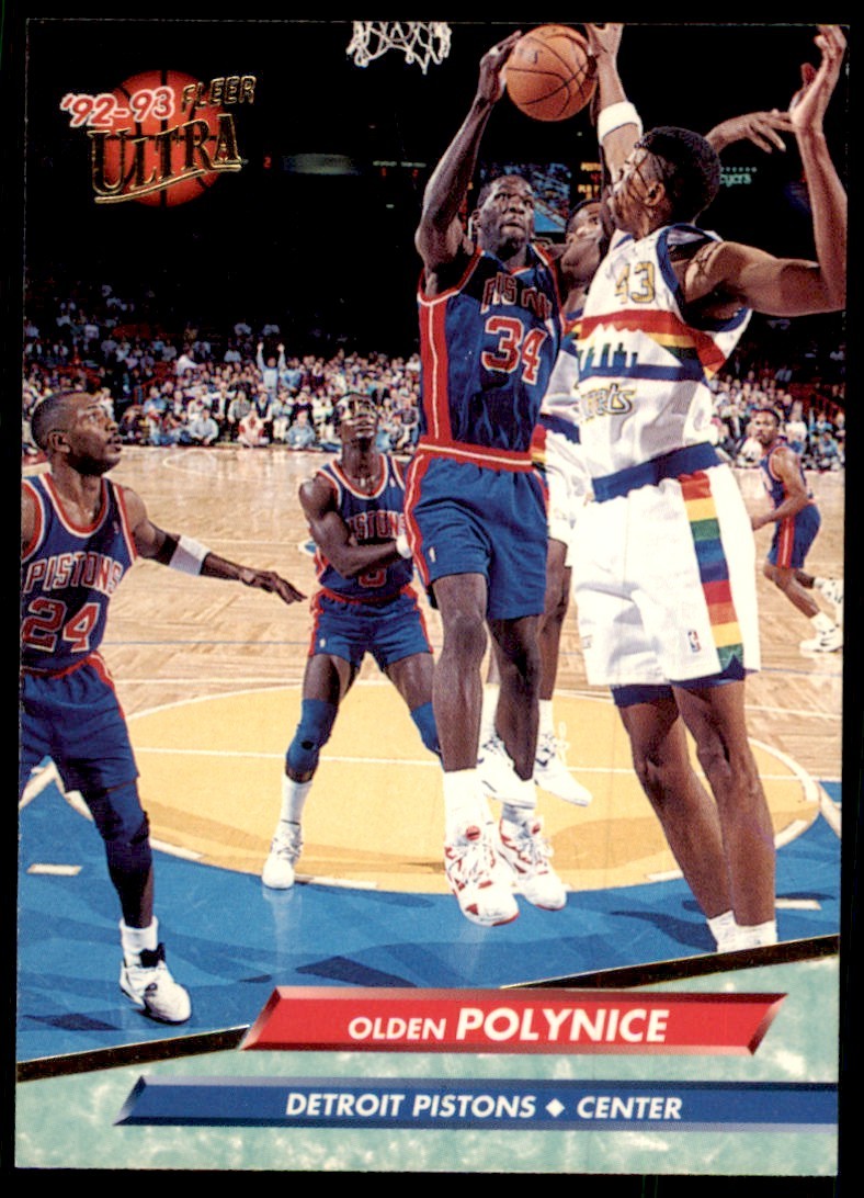 1992-93 Fleer Ultra Olden Polynice. (103) Basketball Cards #259