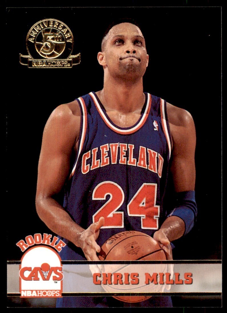 1993-94 NBA Hoops Basketball Card Chris Mills Cleveland Cavaliers #318