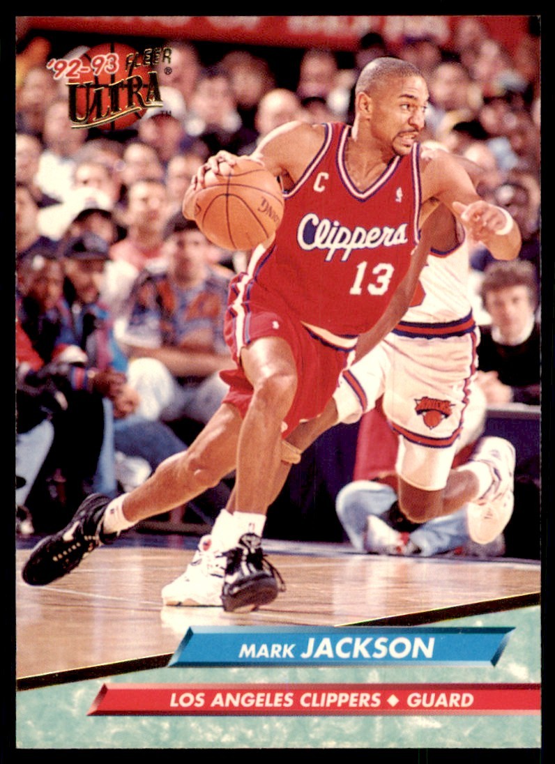 1992-93 Fleer Ultra Mark Jackson. Basketball Cards #279