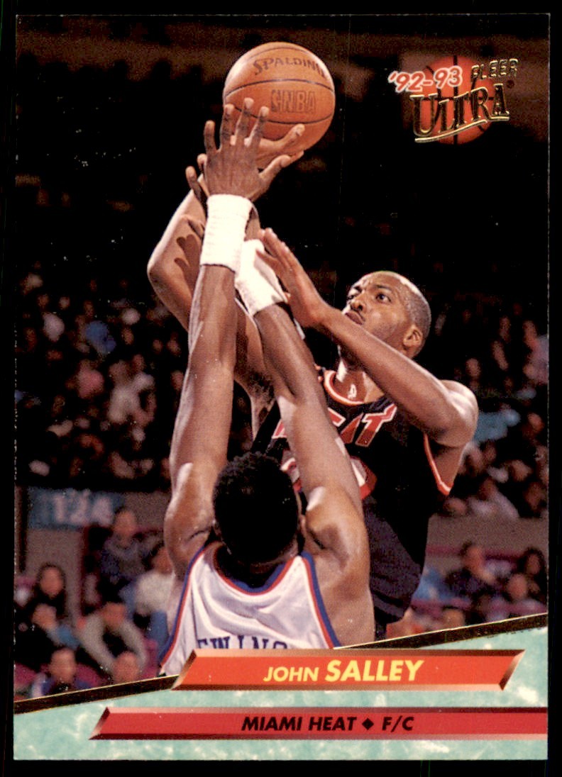 1992-93 Fleer Ultra John Salley Basketball Cards. #294