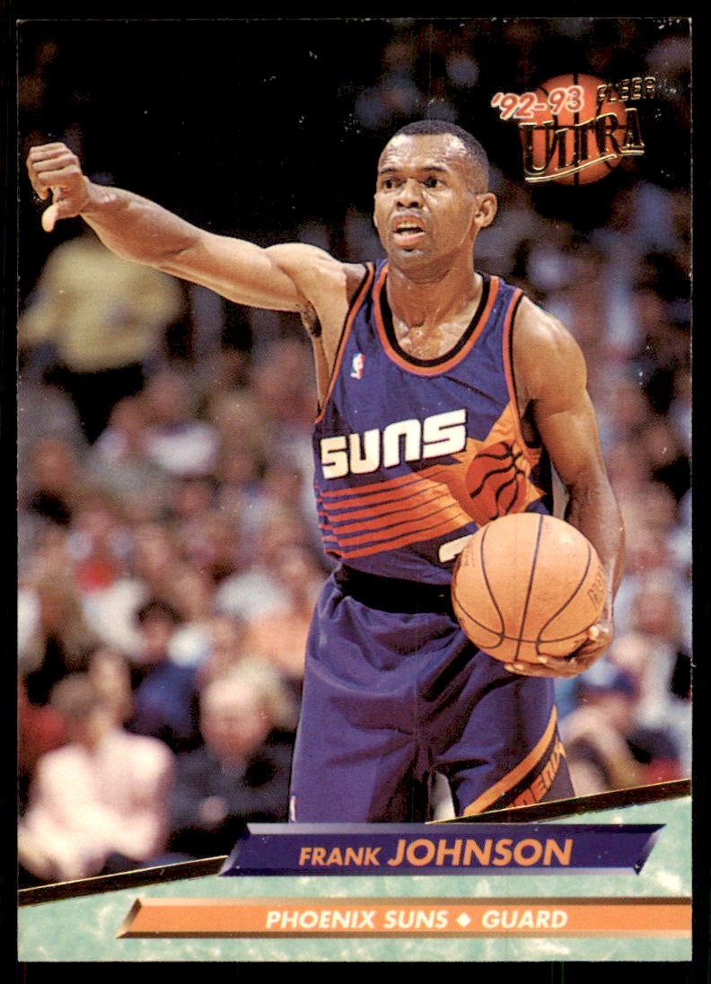 1992-93 Fleer Ultra Frank Johnson Basketball Cards. #339