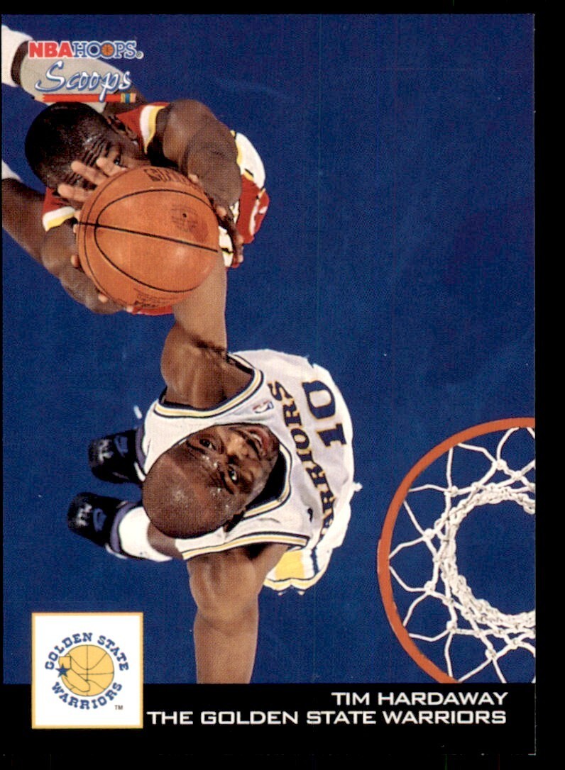 1993-94 NBA Hoops Basketball Card Tim Hardaway Golden State Warriors #HS9