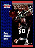 1991-92 Fleer David Robinson Basketball Cards #187
