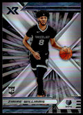 2021-22 Panini XR Basketball Card Ziaire Williams Memphis Grizzlies #389