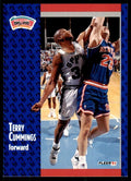 1991-92 Fleer Terry Cummings Basketball Cards #184