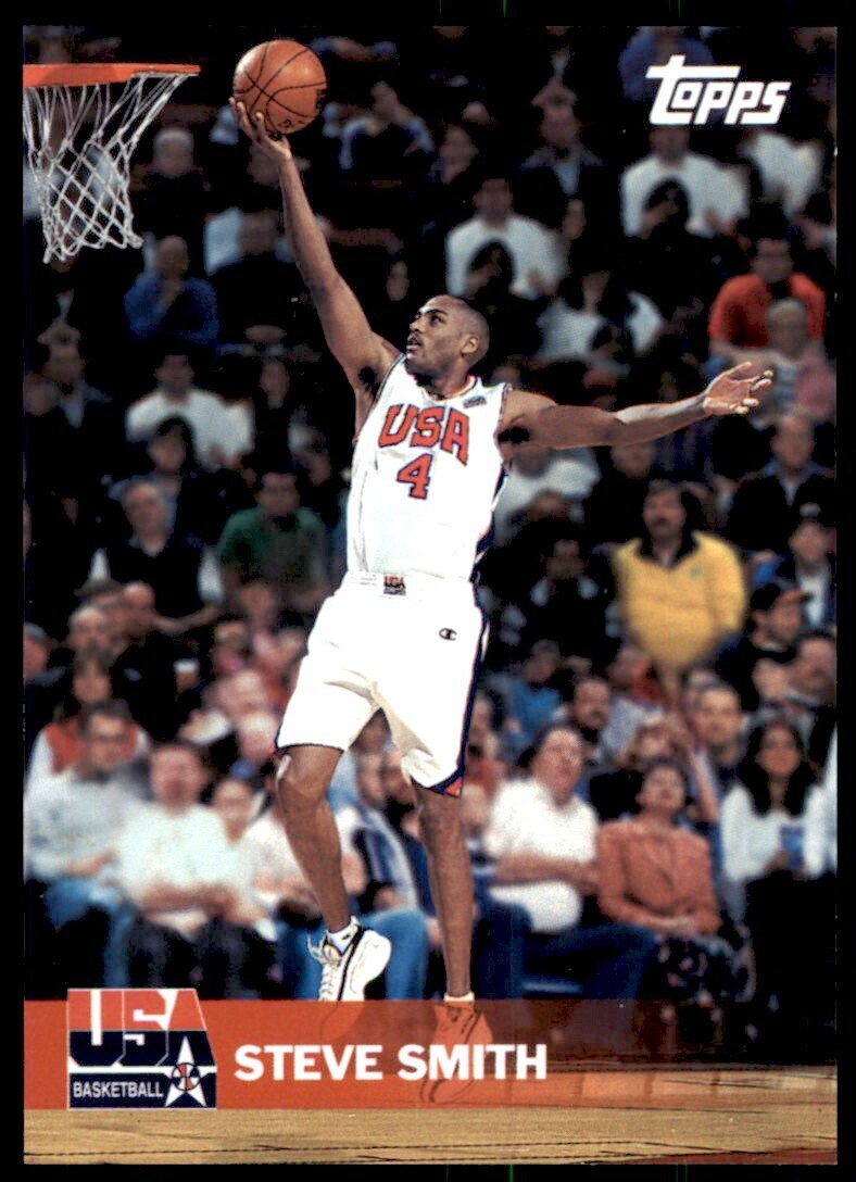 2000-01 Topps USA Steve Smith Basketball Cards #27