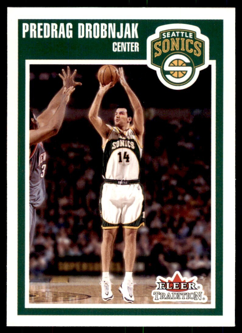 2002-03 Fleer Tradition Predrag Drobnjak Basketball Cards #148