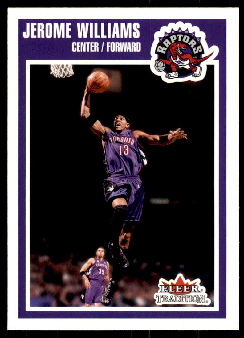 2002-03 Fleer Tradition Jerome Williams Basketball Cards #156