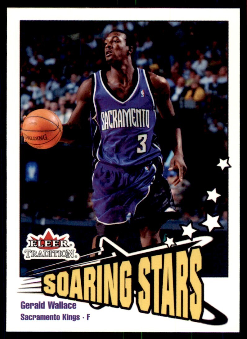 2002-03 Fleer Tradition Gerald Wallace Basketball Cards #245