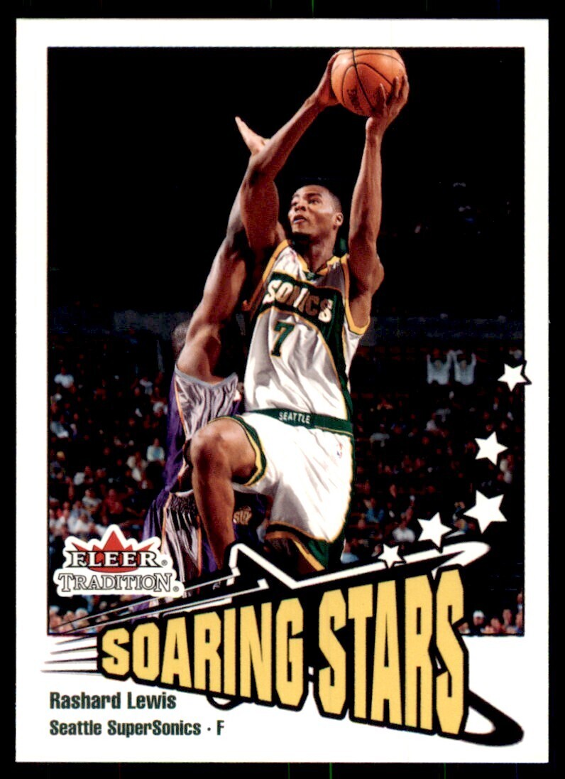 2002-03 Fleer Tradition Rashard Lewis Basketball Cards #247