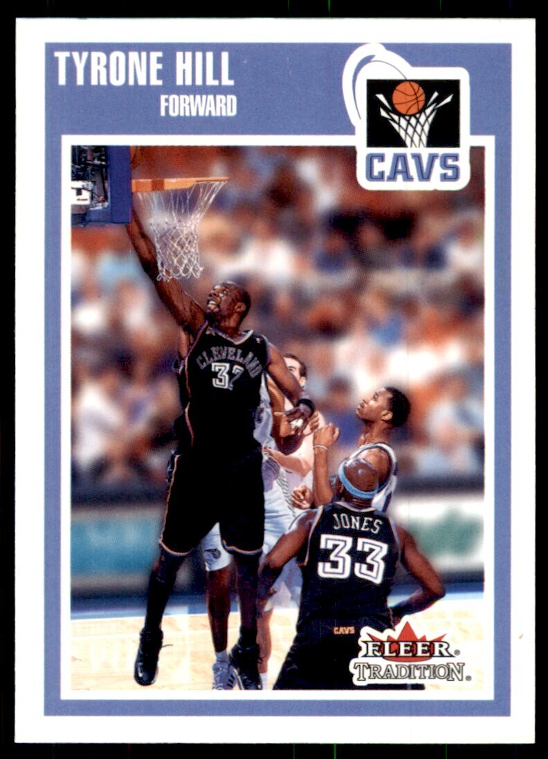 2002-03 Fleer Tradition Tyrone Hill Basketball Cards #21
