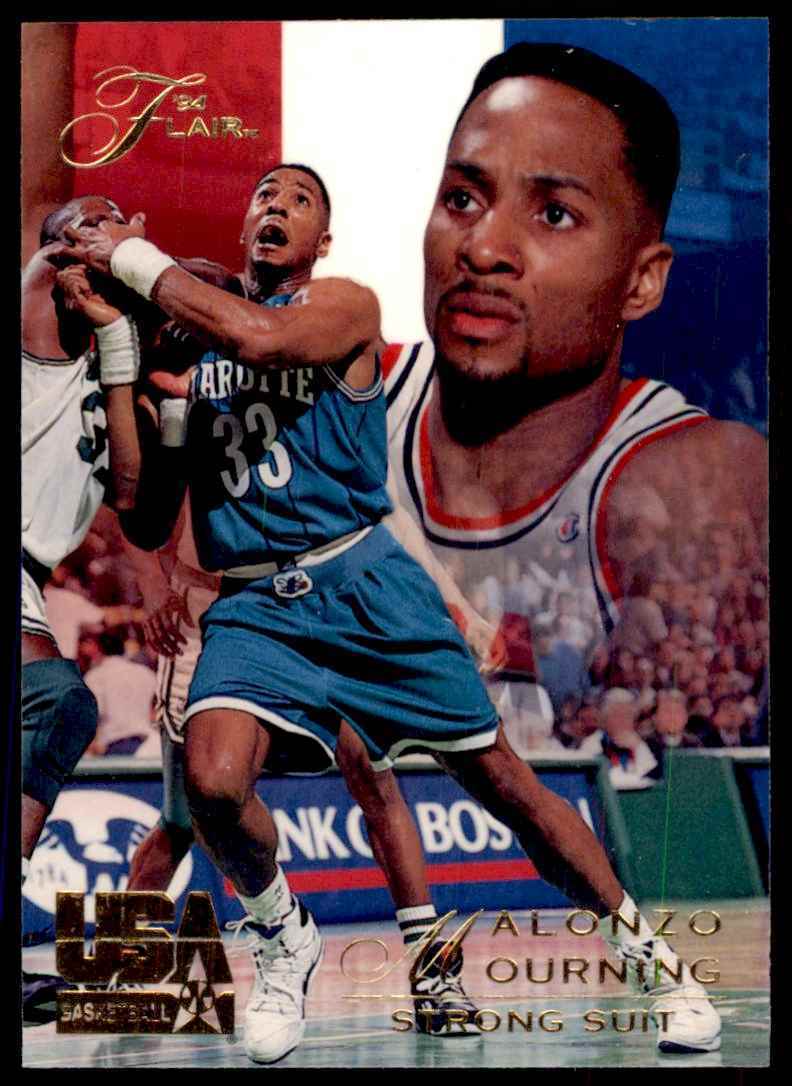 1994-95 Flair Alonzo Mourning Basketball Cards #65