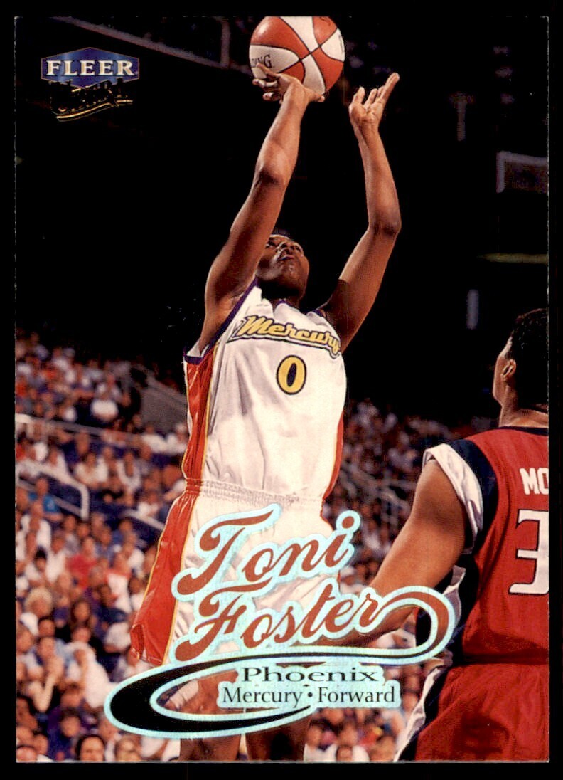 1999-00 Fleer Ultra WNBA Toni Foster Basketball Cards #6