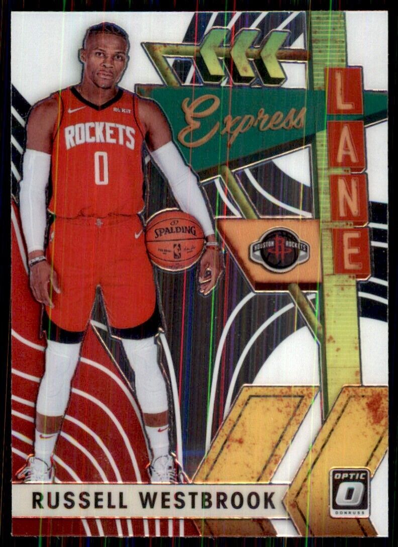 2019-20 Optic Russell Westbrook Basketball Cards #7