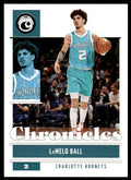2021-22 Panini Chronicles Basketball Card LaMelo Ball A Charlotte Hornets #10