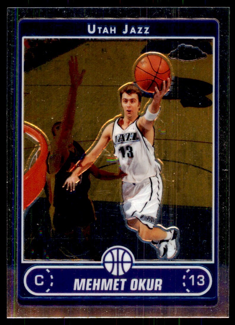 2006-07 Topps Chrome Mehmet Okur B Basketball Cards #69