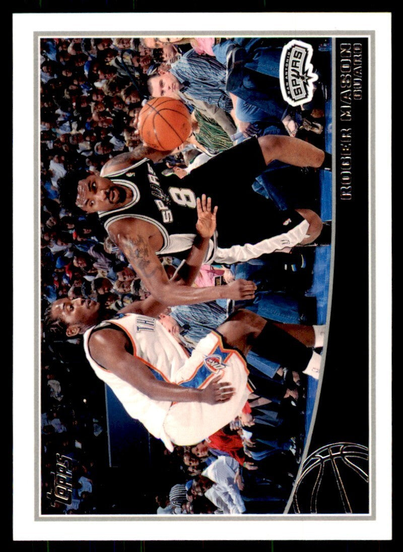 2009-10 Topps Roger Mason Basketball Cards #274