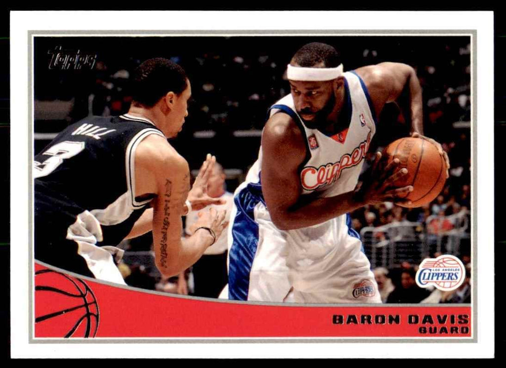 2009-10 Topps Baron Davis Basketball Cards #115
