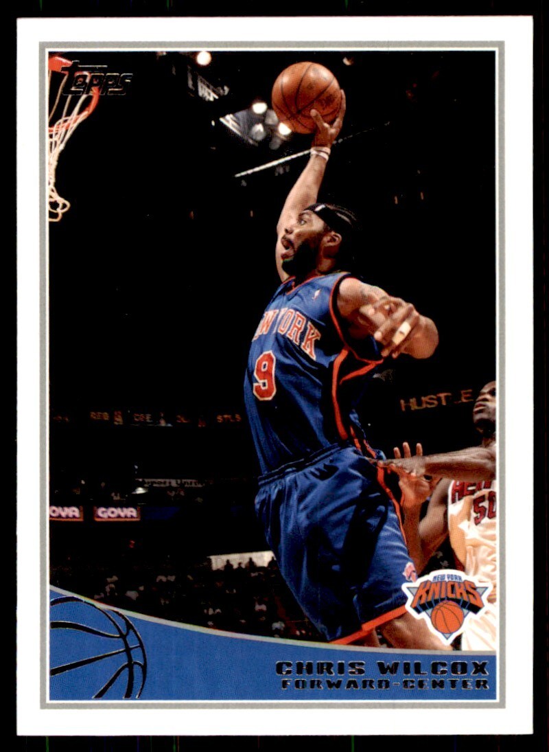 2009-10 Topps Chris Wilcox Basketball Cards #196