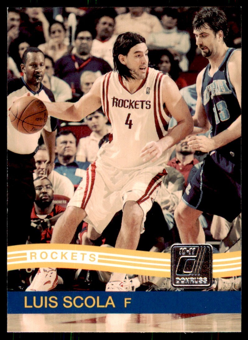 2010-11 Donruss Luis Scola Basketball Cards #88