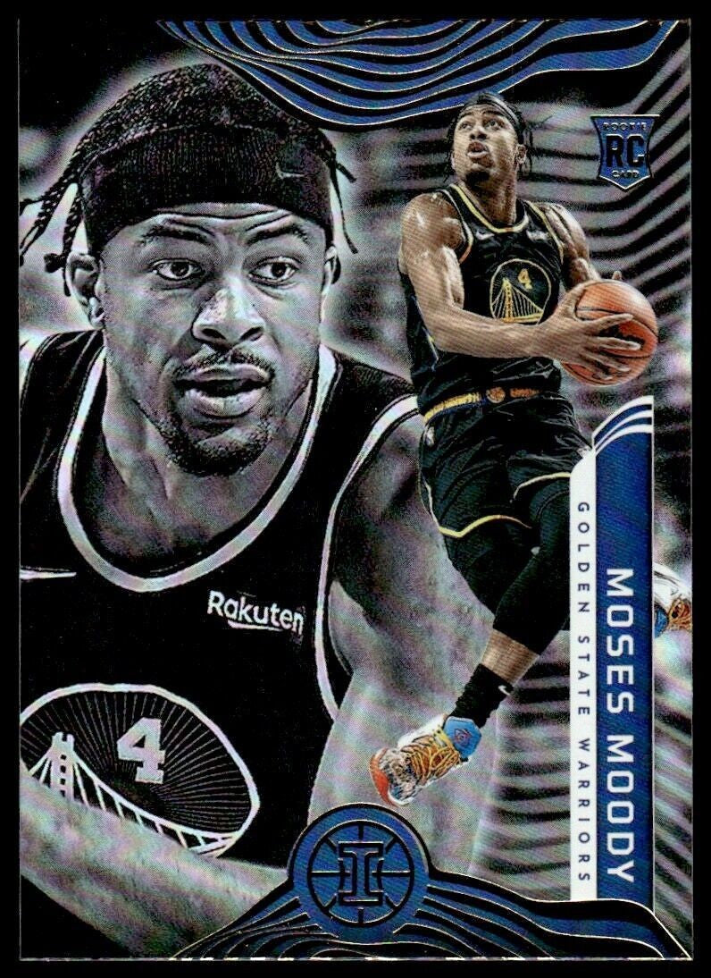 2021-22 Panini Illusions Basketball Card Moses Moody Golden State Warriors #164