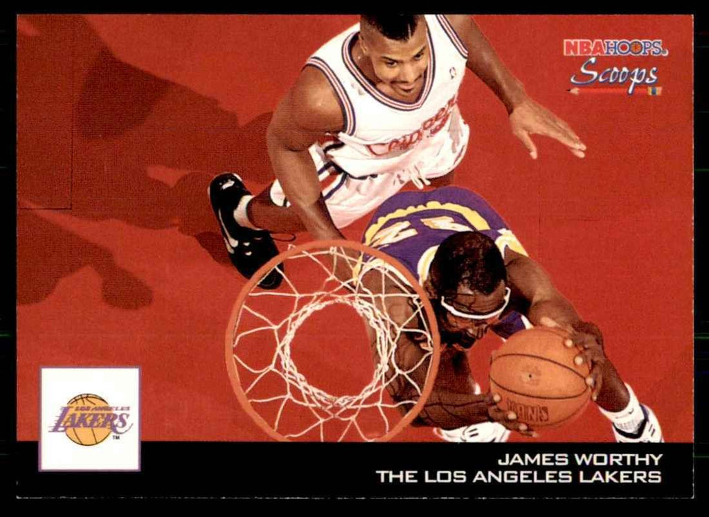 1993-94 NBA Hoops James Worthy Basketball Cards #HS13