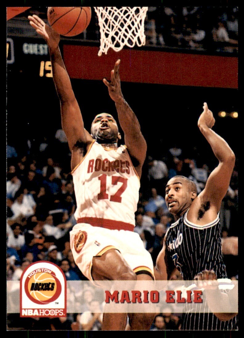 1993-94 NBA Hoops Mario Elie A Basketball Cards #343