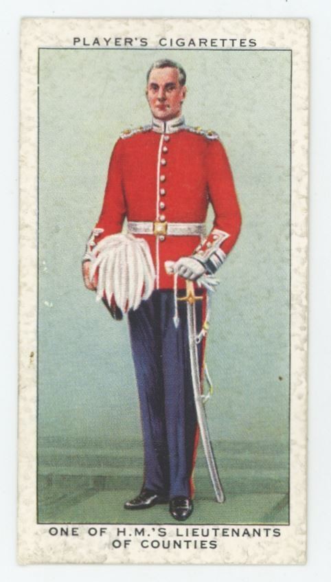 1937 Players Cigarettes Coronation Ceremonial Dress HMs Lieutenants of Counties