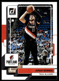 2022-23 Donruss Basketball Card Jusuf Nurkic C Portland Trail Blazers #108