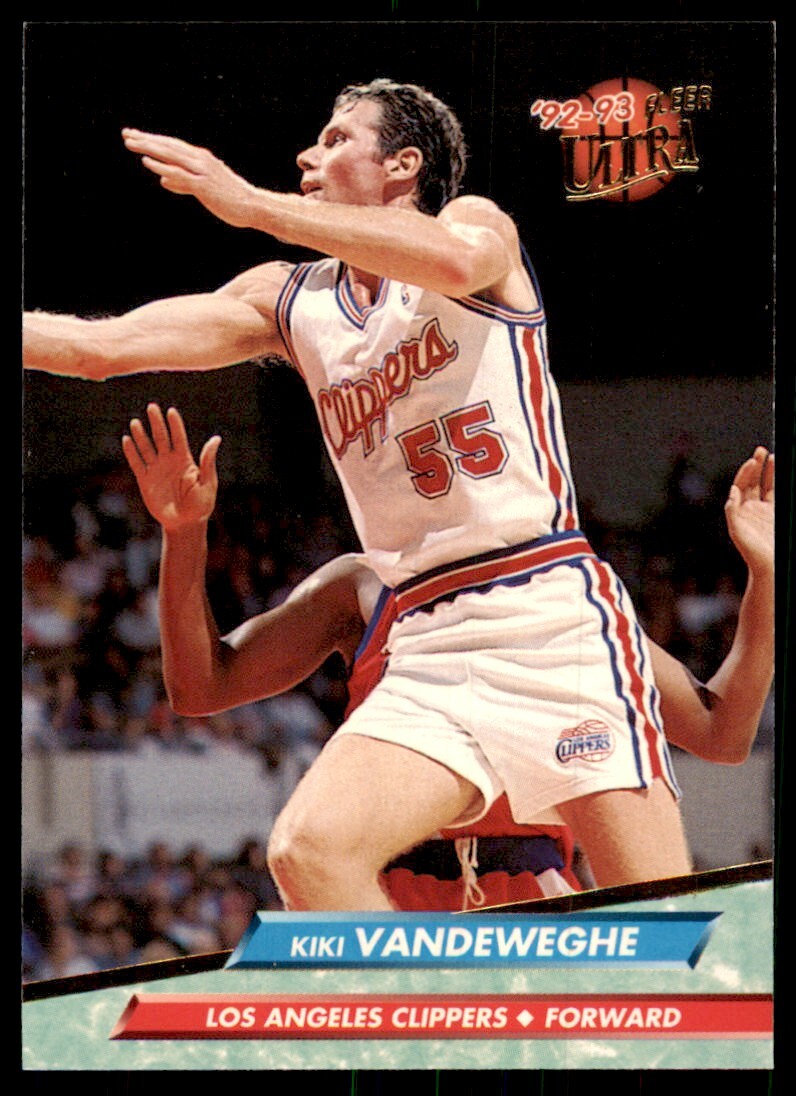 1992-93 Fleer Ultra. Kiki Vandeweghe Basketball Cards #282