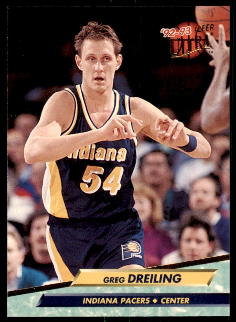 1992-93 Fleer Ultra. Greg Dreiling Basketball Cards #273